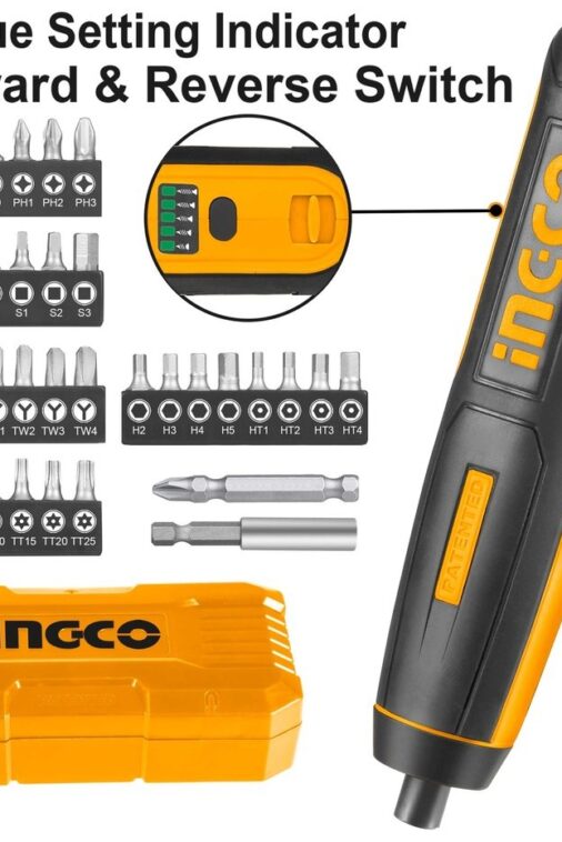 INGCO CORDLESS SCREW DRIVER CSDLI0403