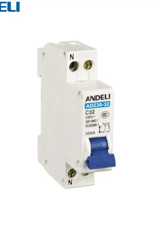 ANDELI MCB SINGLE POLE BREAKER.